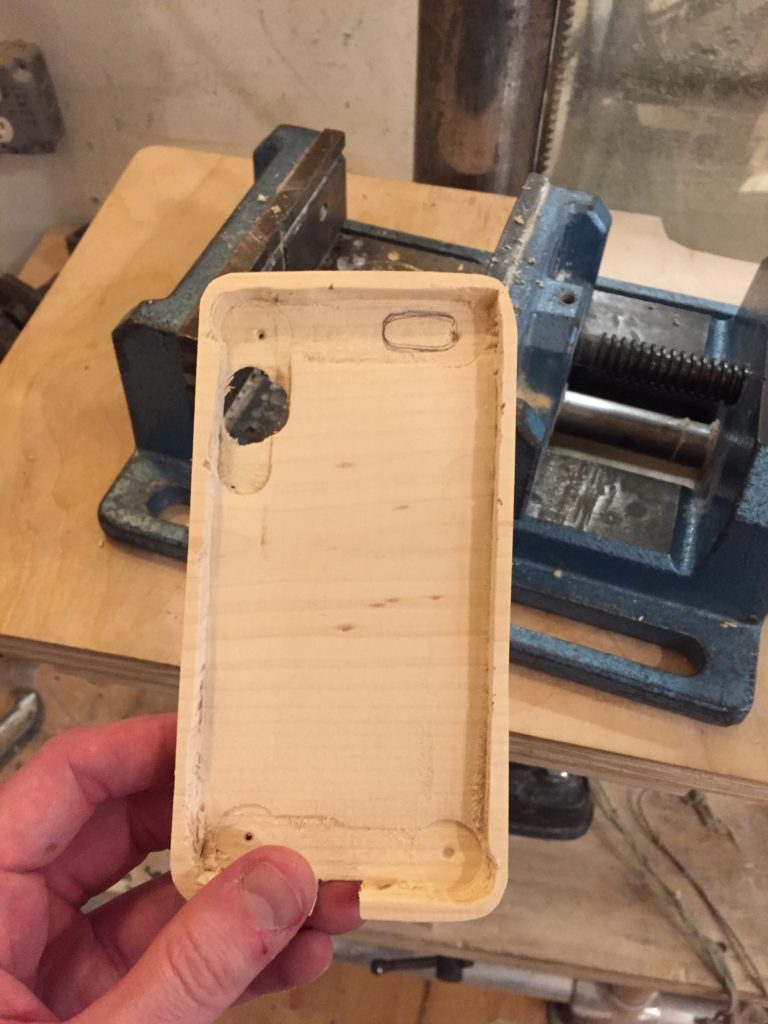It's starting to look like a phone case!